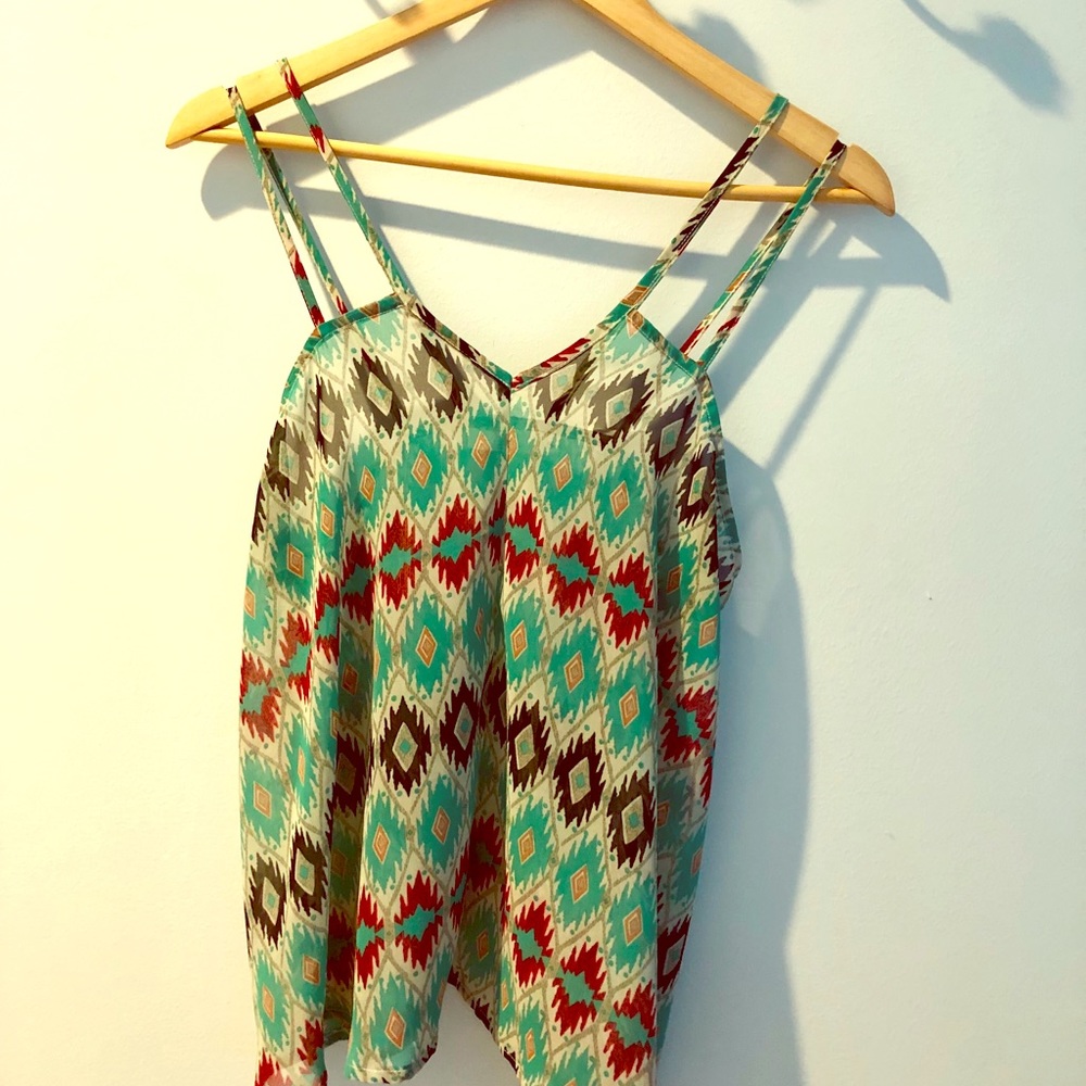 Aztec Pattern LF Tank